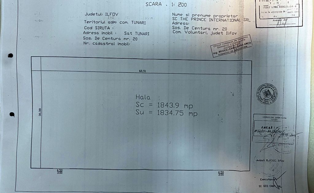 3061646907421planhala2ptsite.jpg Depozit de inchiriat in Tunari, Bucuresti-Nord, plan spatiu depozitare