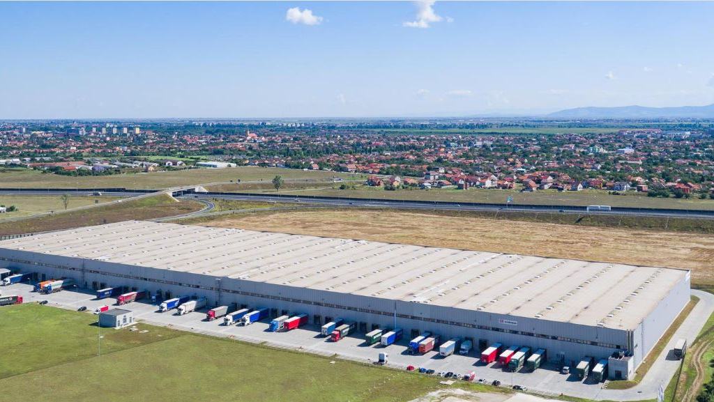 CTPark Arad inchiriere spatii depozitare si productie  Arad  sud vedere fatada