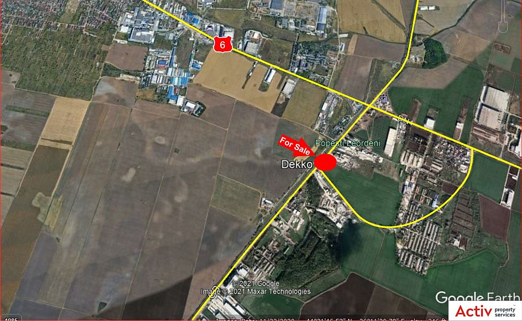 244_2441613554768harta.jpg Hala de inchiriat Bucuresti Sud, zona Popesti Leordeni - localizare harta