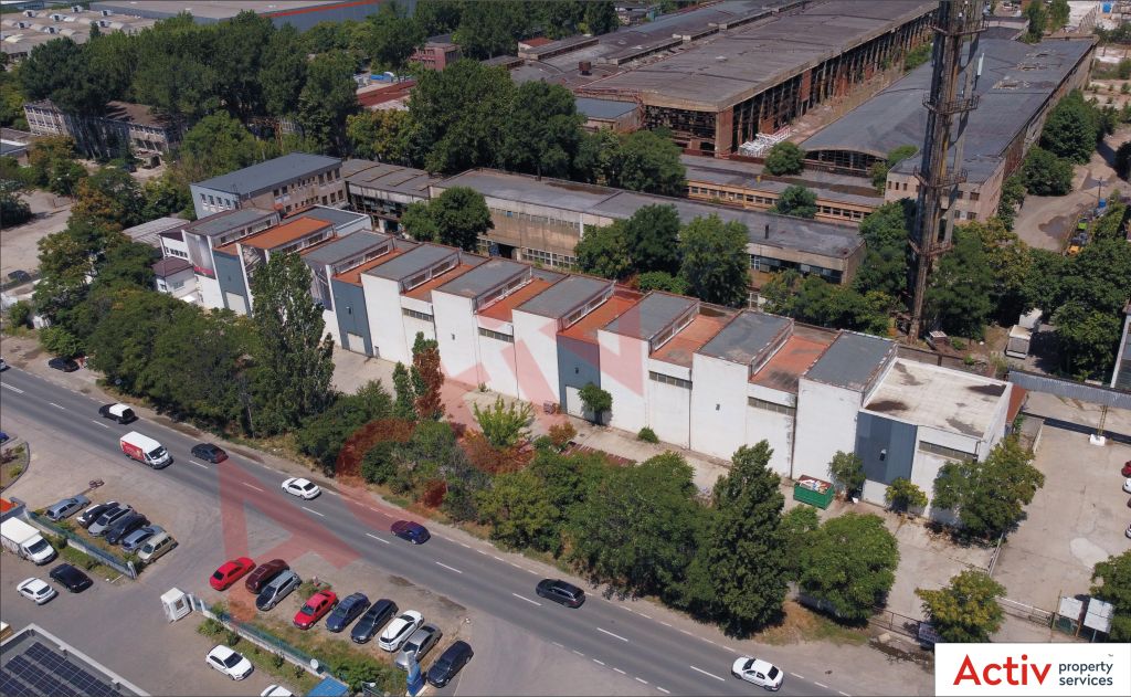 Hala de inchiriat in Bucuresti - Bd. Biruintei 102, Bucuresti est. Vedere ansamblu proprietate