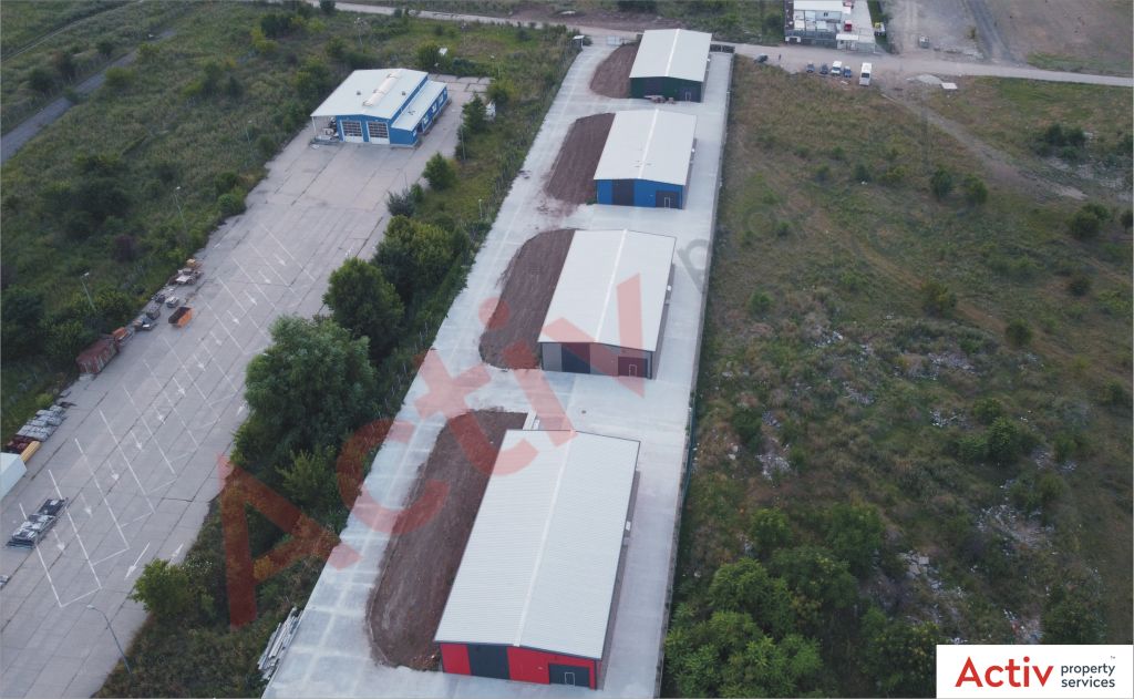 Catted Business Park Otopeni vanzare spatii depozitare sau productie, depozitare Bucuresti Nord imagine de ansamblu parc logistic