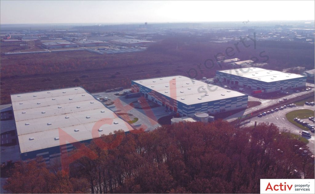 Hala de inchiriat in Catted Business Park Stefanesti, Bucuresti, imagine acces auto / TIR