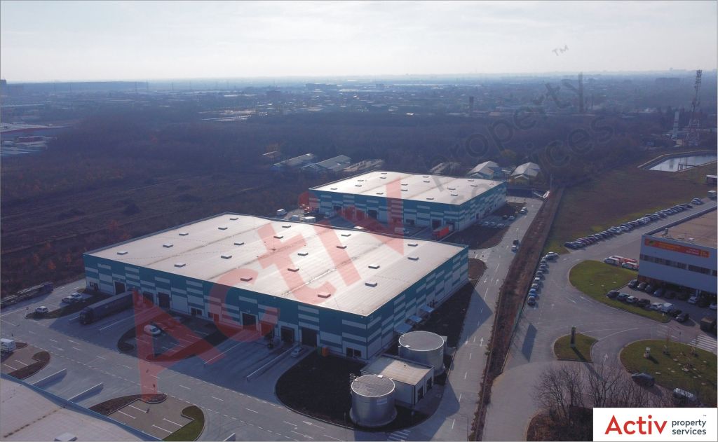 Hala de inchiriat in Catted Business Park Stefanesti, Bucuresti zona nord-vest, imagine stadiu constructie