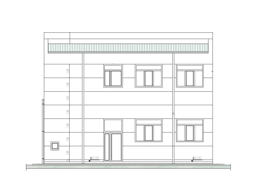 2591619093176FATADAPOSTERIOARA.jpg Hala de inchiriat Pantelimon – Sf. Calinic - randare fatada