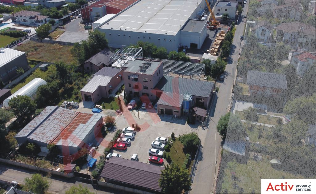 Hala de inchiriat Pantelimon – Sf. Calinic - vedere drum de acces