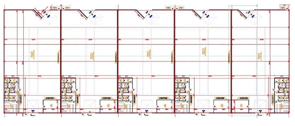 ARCVIA Sud Arad vanzare proprietati industriale Arad sud plan