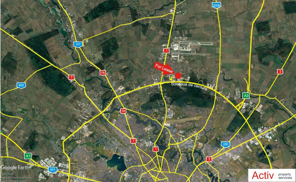 2481615200198harta.jpg Hala de Vanzare Bucuresti Nord, zona Otopeni – Avram Iancu 11A, localizare harta