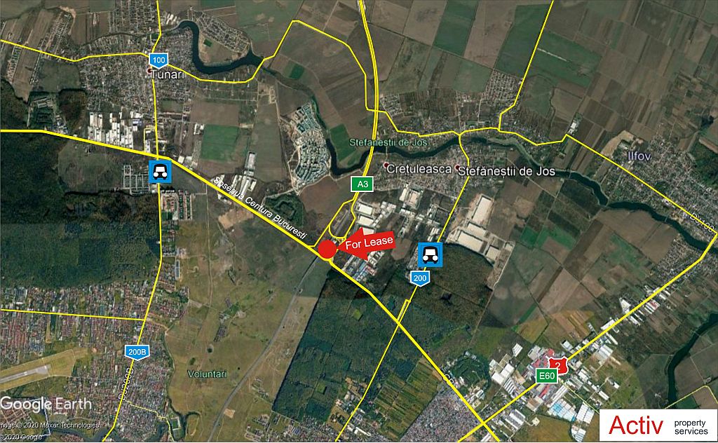 2861630498728hartaBREC.jpg Hala depozitare Bucuresti nord Vest, harta acces proprietate