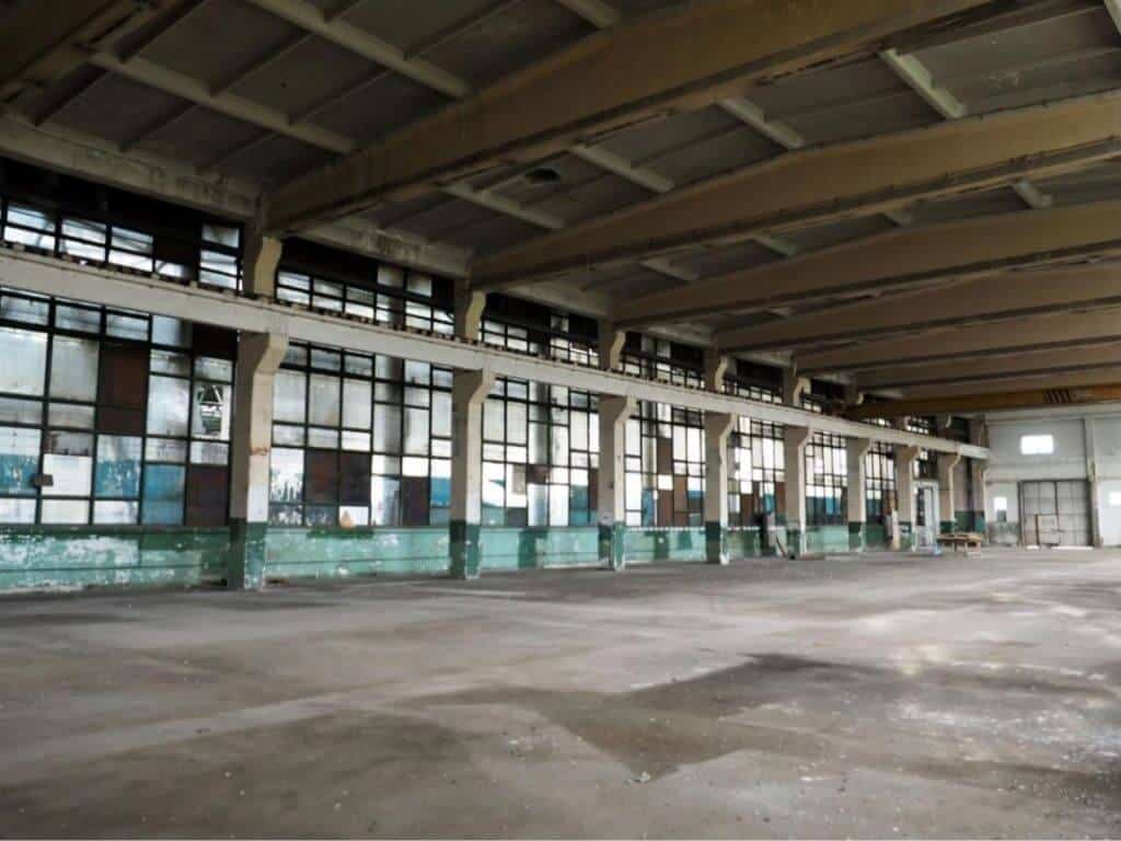 Hala Mecanicafina inchiriere spatiu depozitare Bucuresti zona Obor vedere spatiu interior