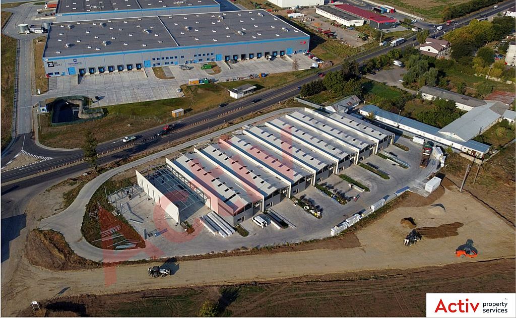 Hale de inchiriat in Liftcon Buftea, Bucuresti - Nord, vedere de ansamblu parc logistic