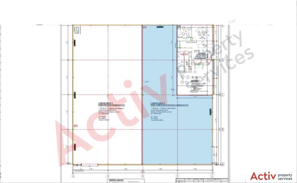 LIFTCON Magurele spatiu depozitare Bucuresti sud poza interior birouri