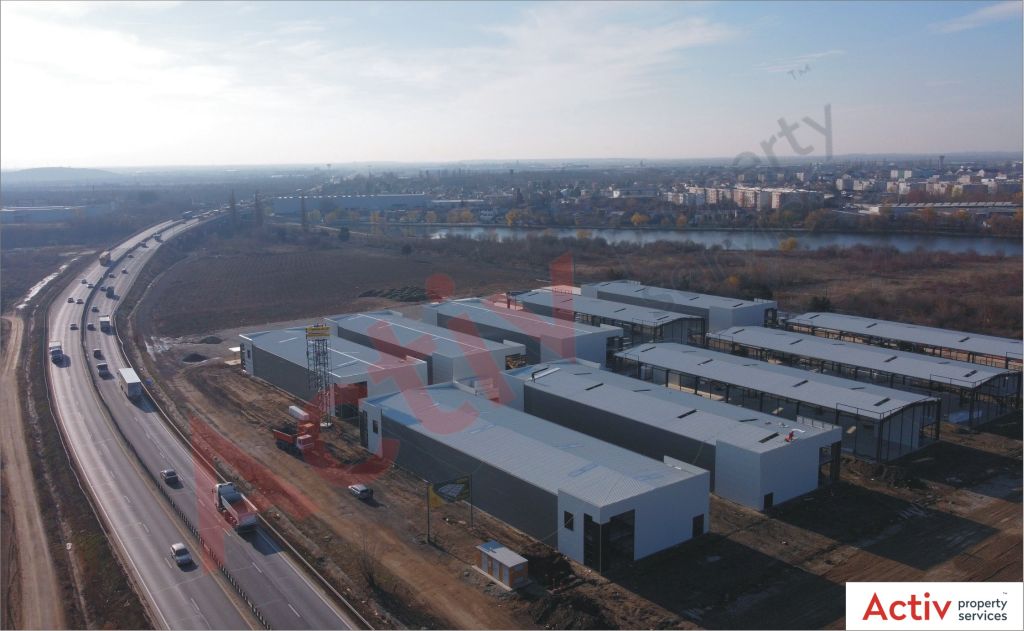 LIFTCON Mogosoaia inchiriere spatii depozitare / productie Bucuresti nord-vest vedere de ansamblu