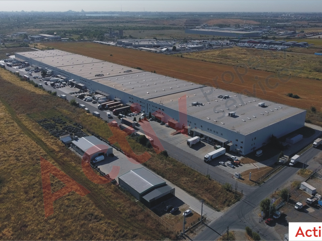 CTPark Chitila inchiriere spatiu depozitare Bucuresti nord-vest vedere platforma betonata si acces