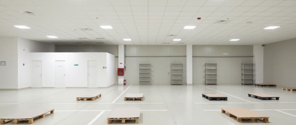 Logistic Park Constantainchiriere spatii depozitare Constanta vest vedere intrior hala