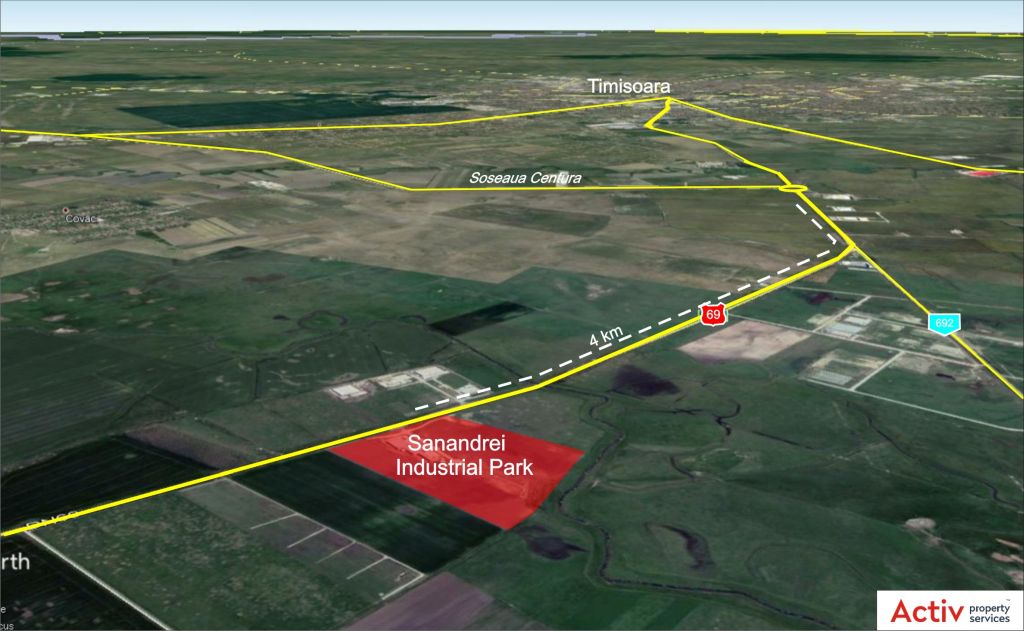 841612856886SanandreiTimisoarapoza2jpg.jpg Sânandrei Industrial Parkinchiriere spatiu depozitare si productie Timisoara nord vedere satelt