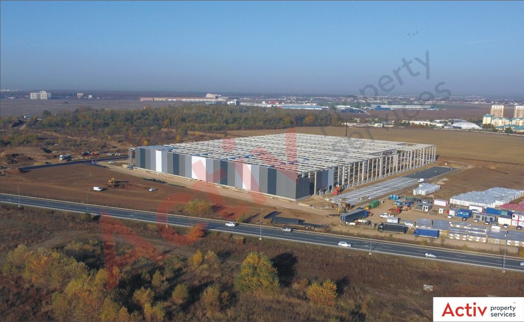 Inchiriere hala in VGP Park, Bucuresti Nord - vedere acces autostrada