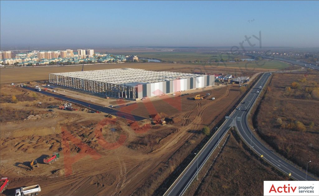 Inchiriere hala in VGP Park, Bucuresti Nord - vedere laterala