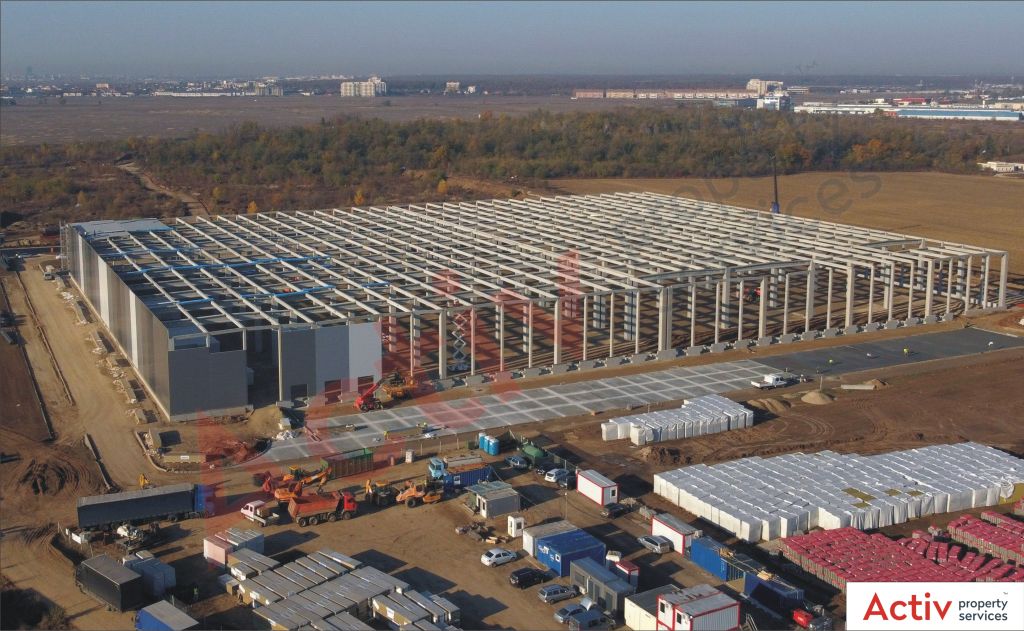 Inchiriere hala in VGP Park, Bucuresti Nord - imagine stadiu constructie