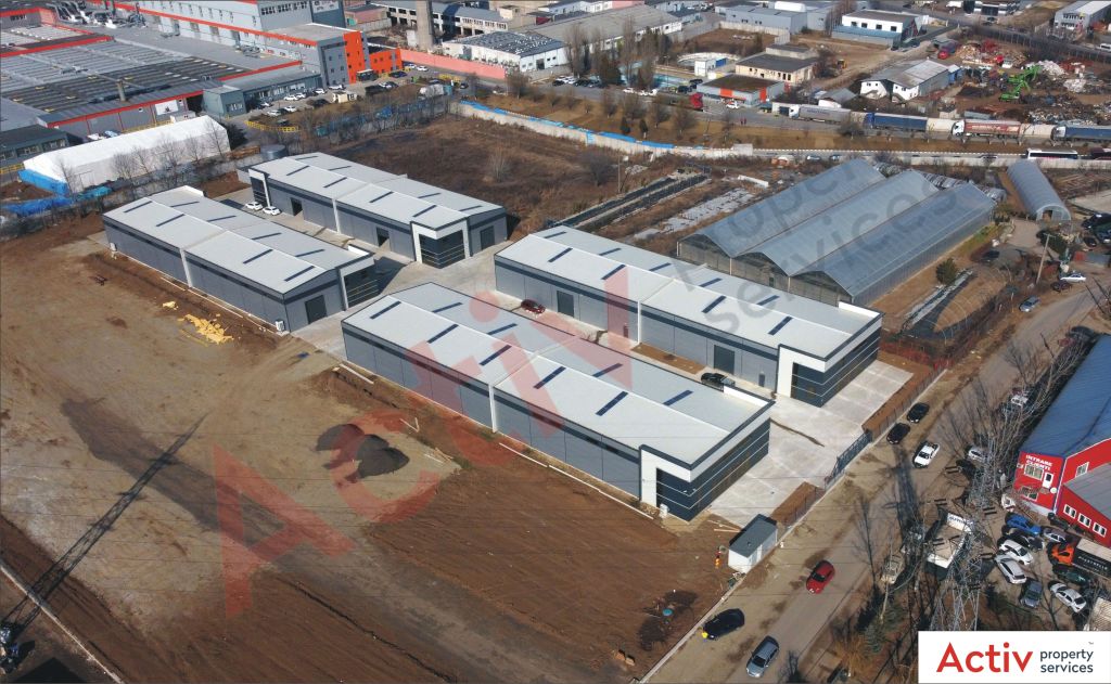 Inchiriere spatii depozitare in Bucuresti - Sud, Popesti-Leordeni, vedere de ansamblu proprietate