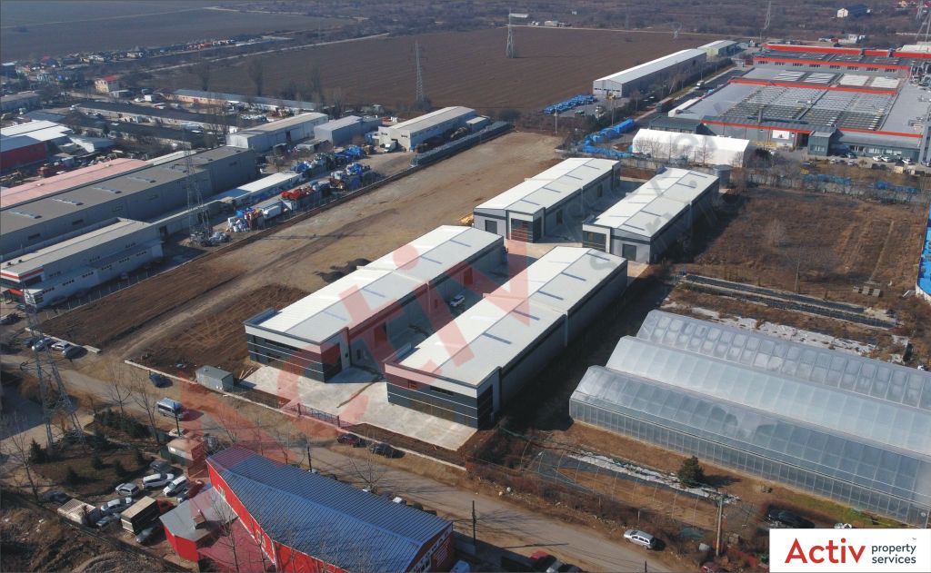 Inchiriere spatii depozitare in Bucuresti - Sud, Popesti-Leordeni, vedere de ansamblu-