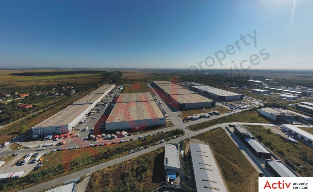 LOGICOR Bucuresti I - inchiriere spatiu depozitare Bucuresti nord vedere de ansamblu parc logistic