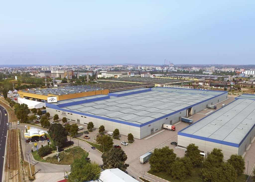 Southern Industrial Park inchirieri spatii de depozitare Craiova sud vedere ansamblu
