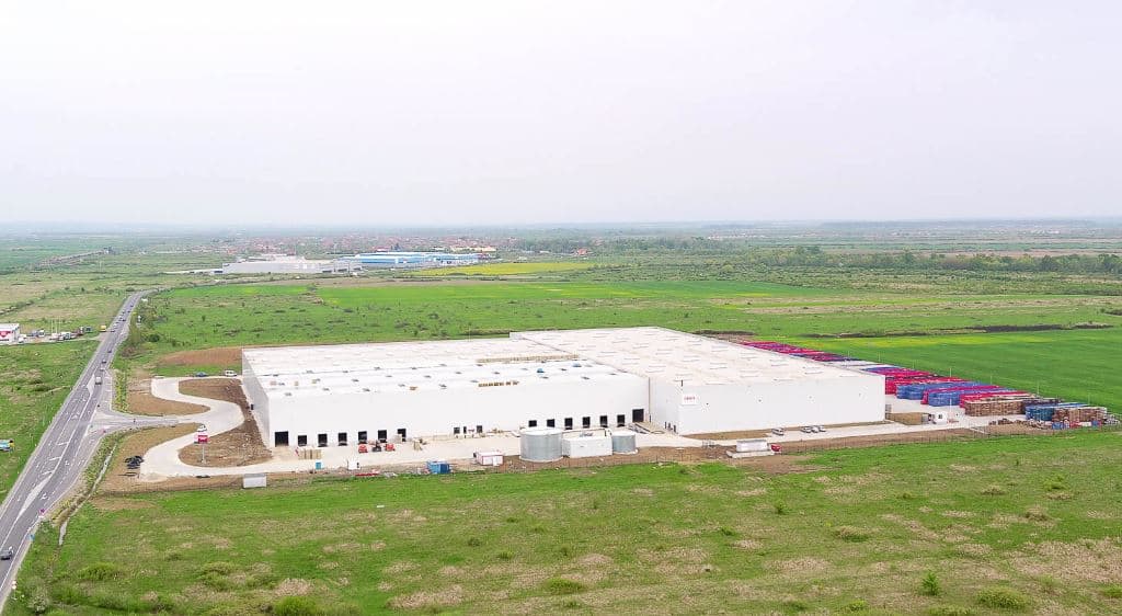 CTPark II Timisoara inchiriere spatiu de depozitare Timisoara  nord-est vedere satelit ansamblu