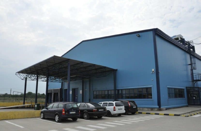 Innovations Park parcuri inchiriere spatiu depozitare Bucuresti sud-vest vedere laterala intrare