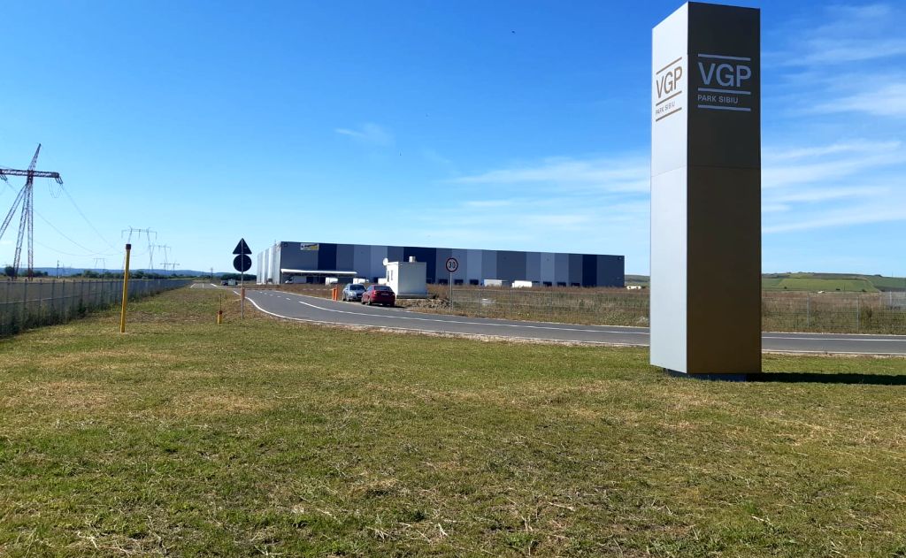 VGP Industrial Park Sibiu  inchirieri spatii depozitare Sibiu vedere ansamblu