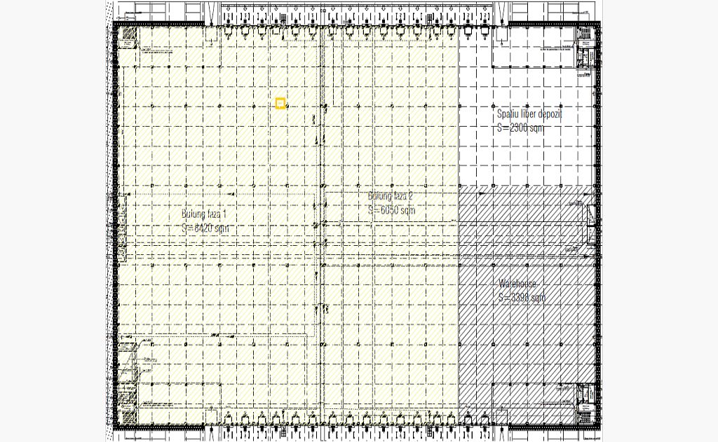 3581695201856plan.jpg Spatii industriale de inchiriat - WDP Timisoara Park – Sag. Plan spatiu disponibil